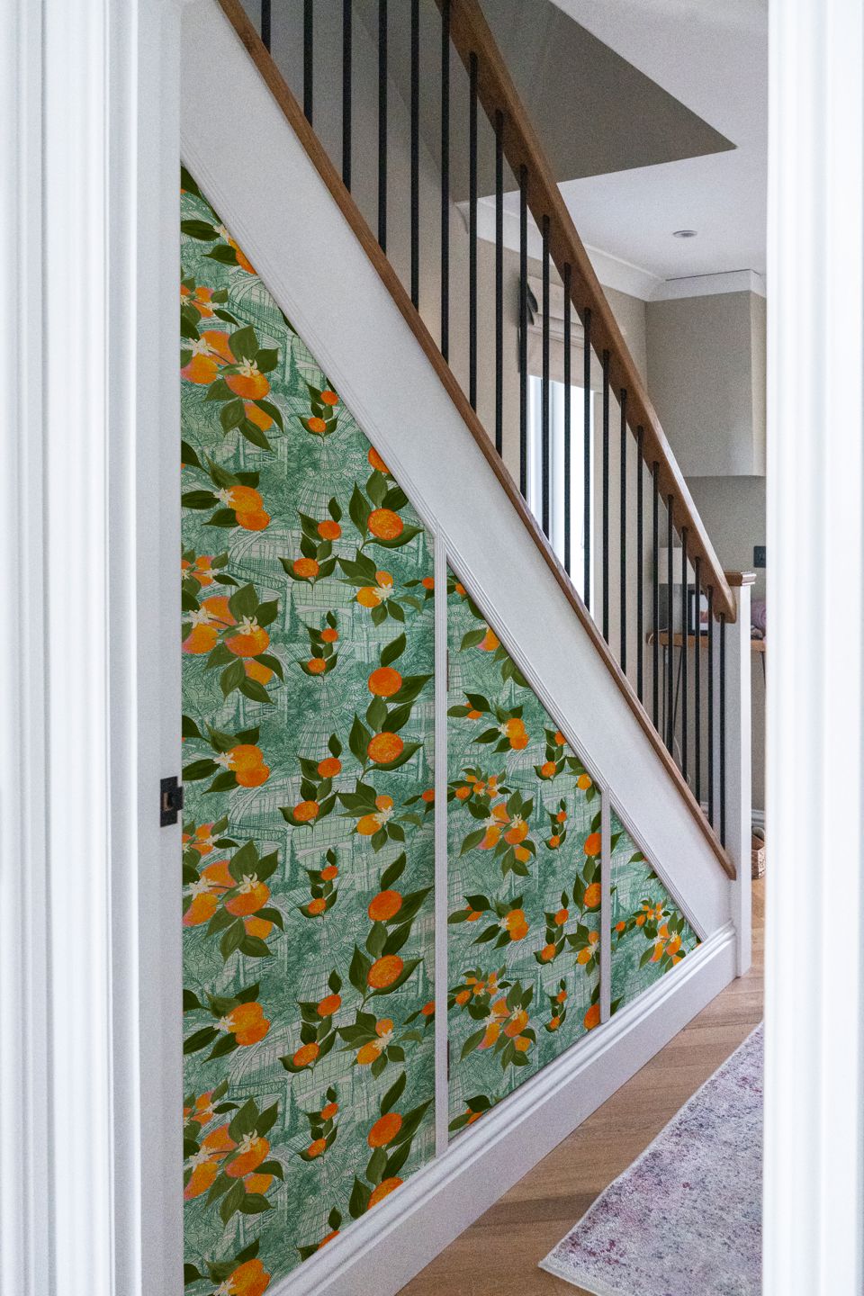 Glasshouse wallpaper, room setting